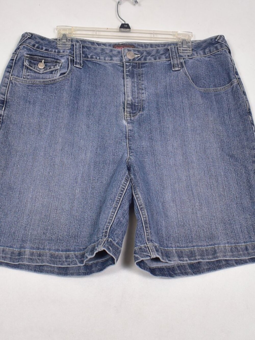 Duck Head Woman Blue Jean Denim Shorts Size 18W
